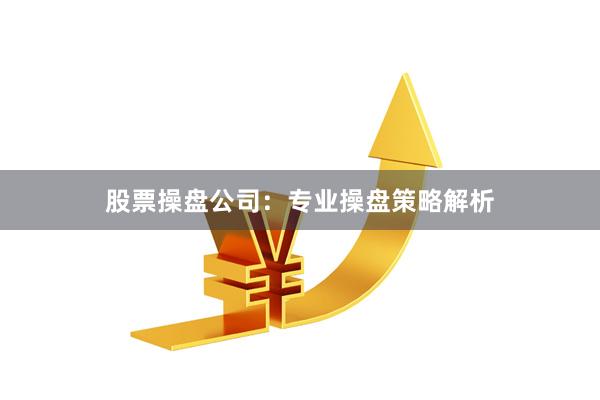 股票操盘公司：专业操盘策略解析